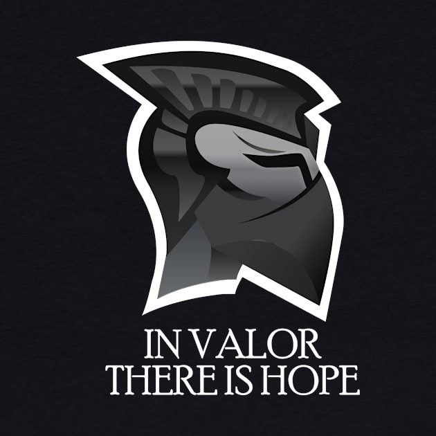 Valor Spartan Art by RealArtTees